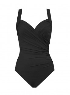 Une pièce gainant noir grands bonnets Sanibel - Must haves -Miraclesuit Swimwear     