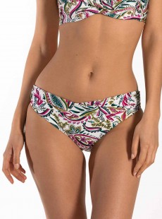 Culotte de bain classique plissée imprimé fleuri - Wajang Floral - Cyell