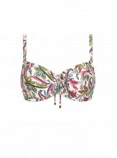 Haut de maillot de bain balconnet  imprimé floral- Wajang Floral - Cyell