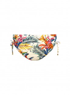 Culotte de bain taille haute réglable imprimé tropical - Paradise Morning - Cyell